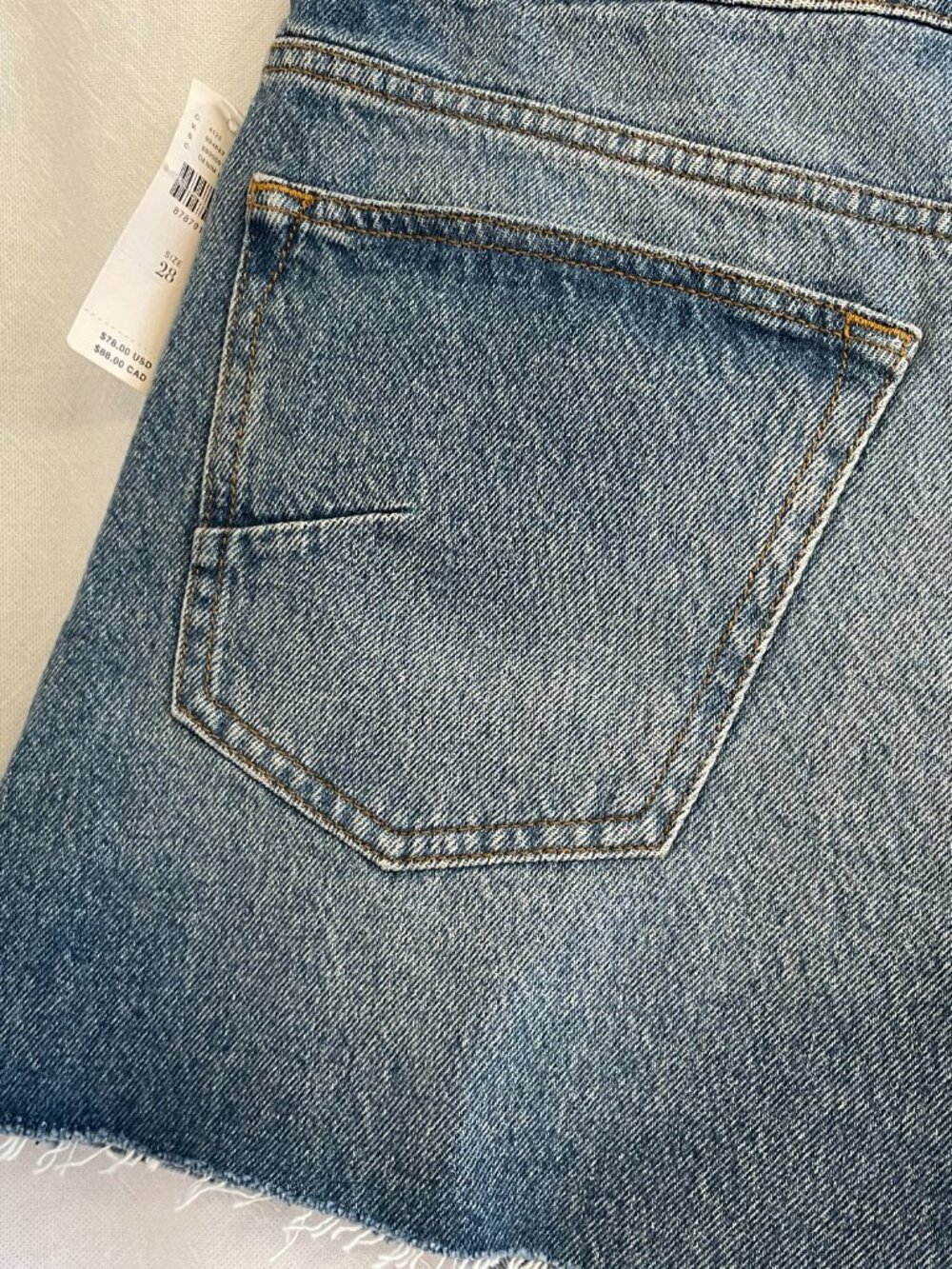 Pilcro jean shorts, size 28, NWT - Picture 8 of 10